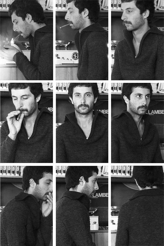 Autoritratto con sigaro - 1977